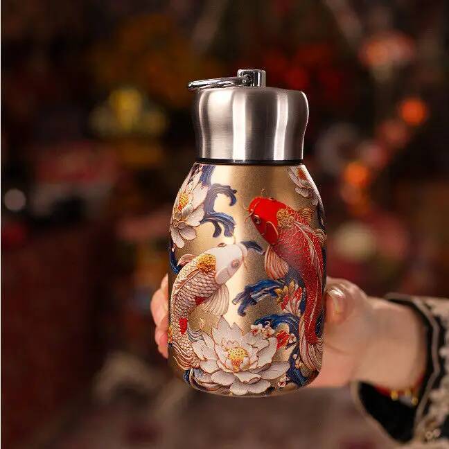 316 stainless steel thick-walled insulated cold and heat retention - girls' portable hot drink coffee cup