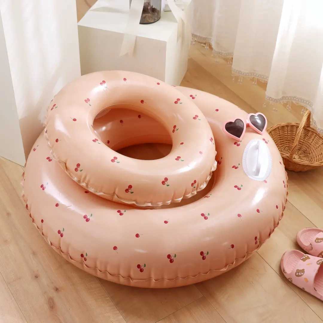 Rooxin Adult Swim Ring Pool Float Thicken Inflatable Swim Tube Swim Accessory Swimming Circle Water Sports Swim Float S52 M260316