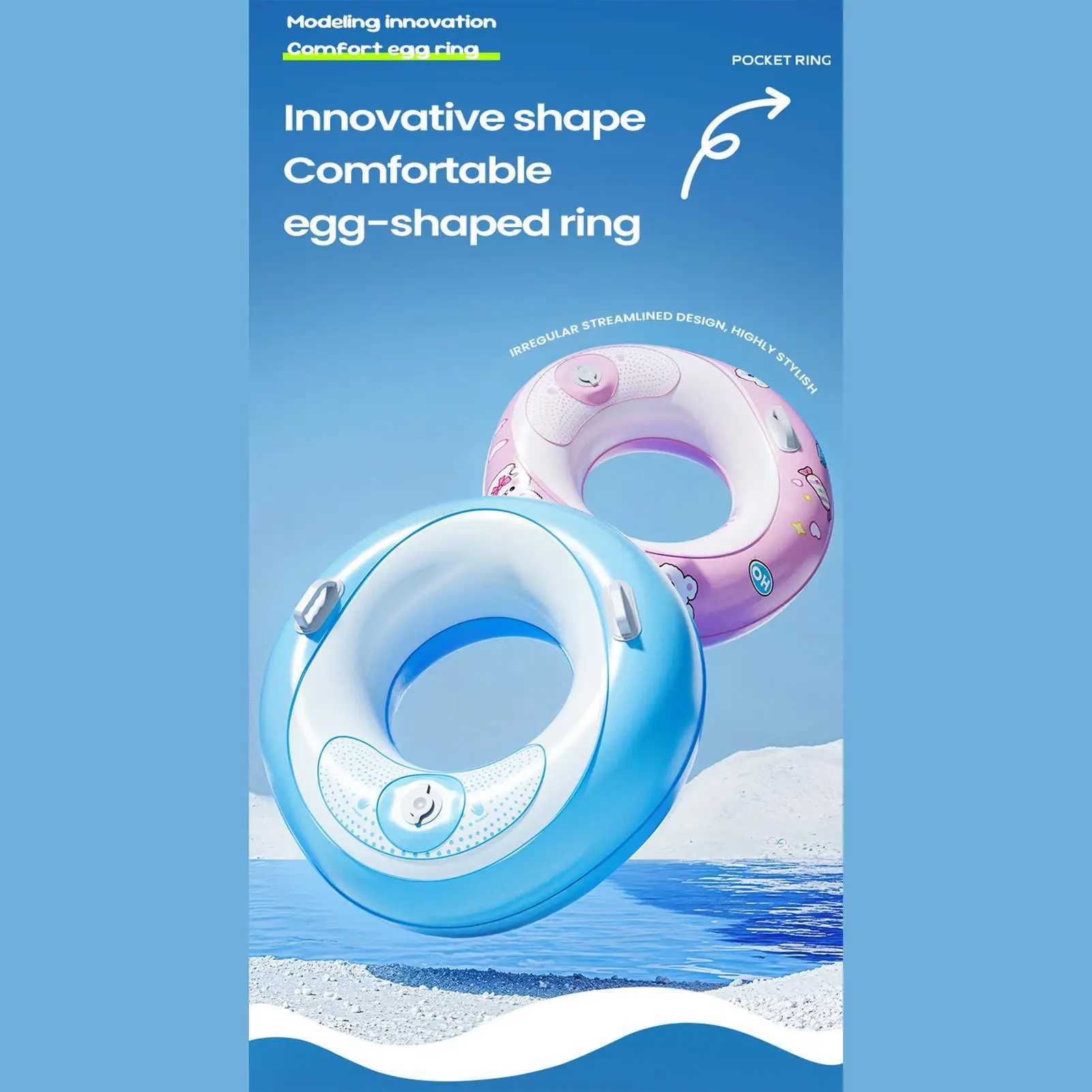 Pool Float Tube Inflatable Anti-Leak Toy Inflatable Tube Pool Float For Men Women Mother Girlfriend Sea Offshore Lake River M260316