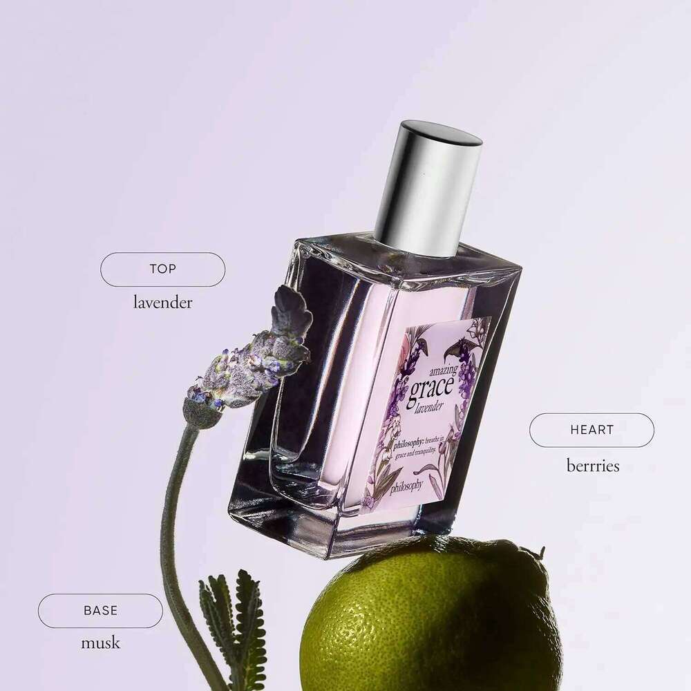 Philosophy Amazing Grace Eau De Toilette for Women Delicate Charming Perfume with Lavender Berry Musk Notes 26Y0316