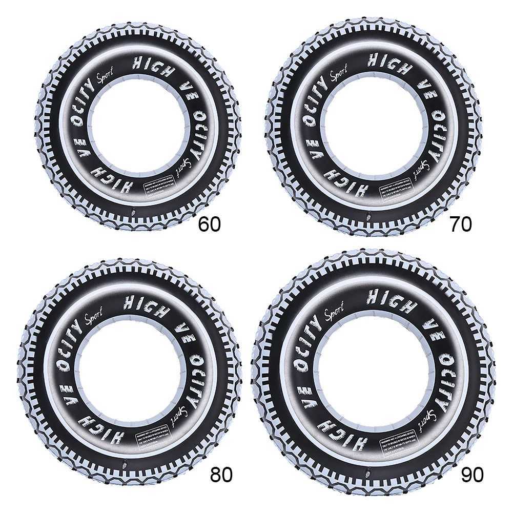 Inflatable Tire Swim Tube Pool Float Thickened Pool Floating Rings Inflatable Swimming Ring Air Mattress Water Play Beach Toys M260316