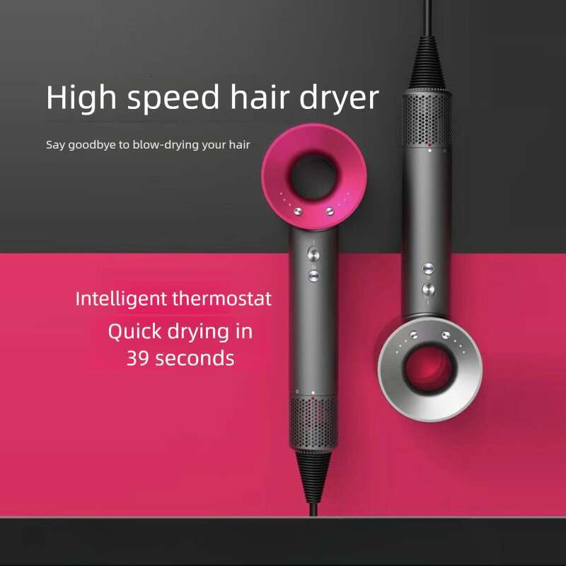 Famous Brand Famous Brand Leafless High Speed Dryer With Negative Ion Hair Care Strong Wind For Home Dormitory Salon Use Cross Border Available CKS