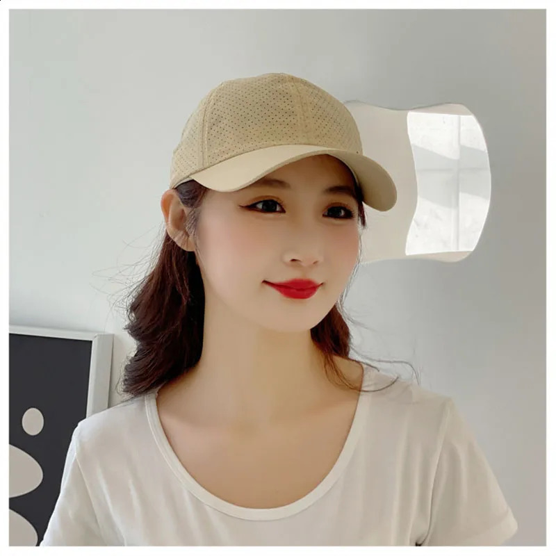 Men Women Mesh Moisture-Waging Quick Dry Baseball Cap Male Summer Female Originality Adjustable Breathable Sun Visor Fishing Hat 260311