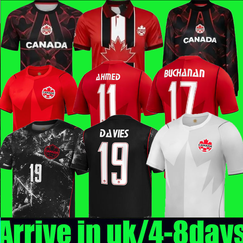 2026 Canada Soccer Jerseys MEN KIDS KIT WOMEN Uniforms national team DAVIES J.DAVID LARIN 26 27 UGBO CAVALLINI MILLAR EUSTAQUIO FRASER football shirt T home away third