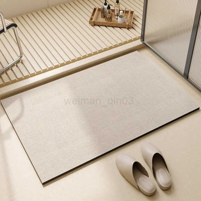 VIKAMABathroom floor mat diatomite absorbent mat for the toilet entrance carpet entryway doormat H260316