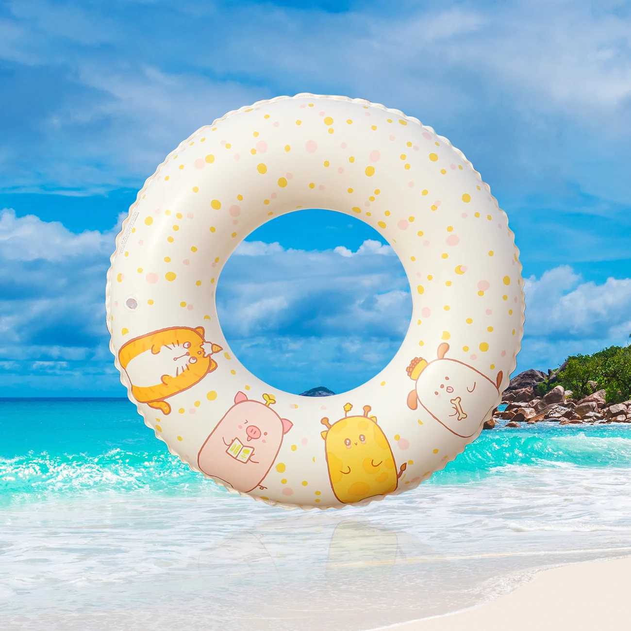 1PC Inflatable Pool Floats Adult Summer Thick Swimming Ring Suitable For Use As An Underarm Floating Ring At Pool Parties M260316