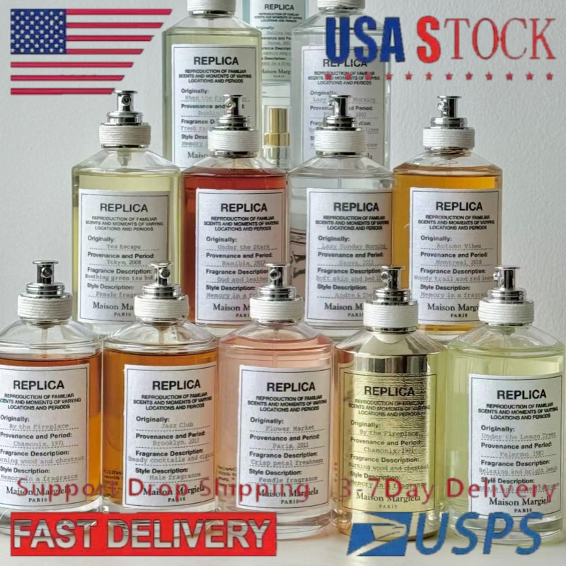 Designer perfume jazz club under lemon tree Perfume Fragrance Women man By the Fireplace Lazy Sunday Morning break Spray Parfum 100ml US 3-7 days Fast ship