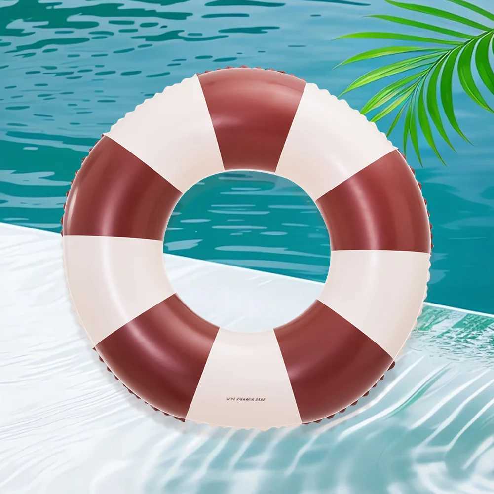 Inflatable Swim Ring Pool Floating Rings Leakproof Swimming Rings Floaties Water Play Equipment Swim Float Tube for Pool Beach M260316
