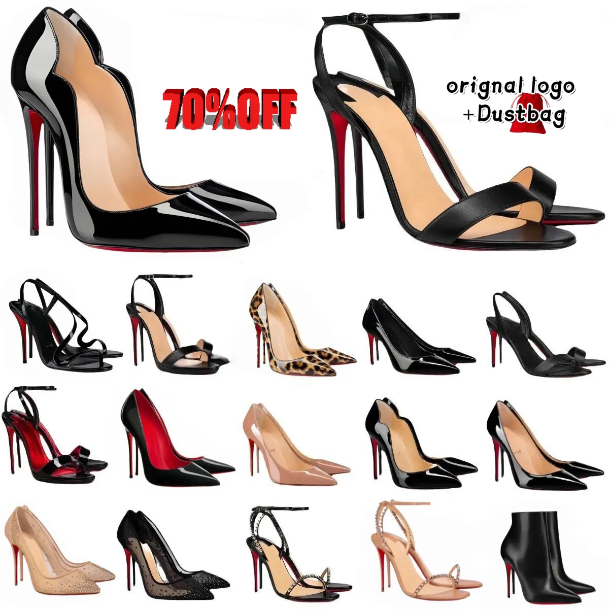 Designers High Heels Dress Shoes Red Pump Platform Peep-toes Sandals Sexy Pointed Toe Red Sole 8cm 10cm 12cm red Bottomed Heels Wedding Party Heels
