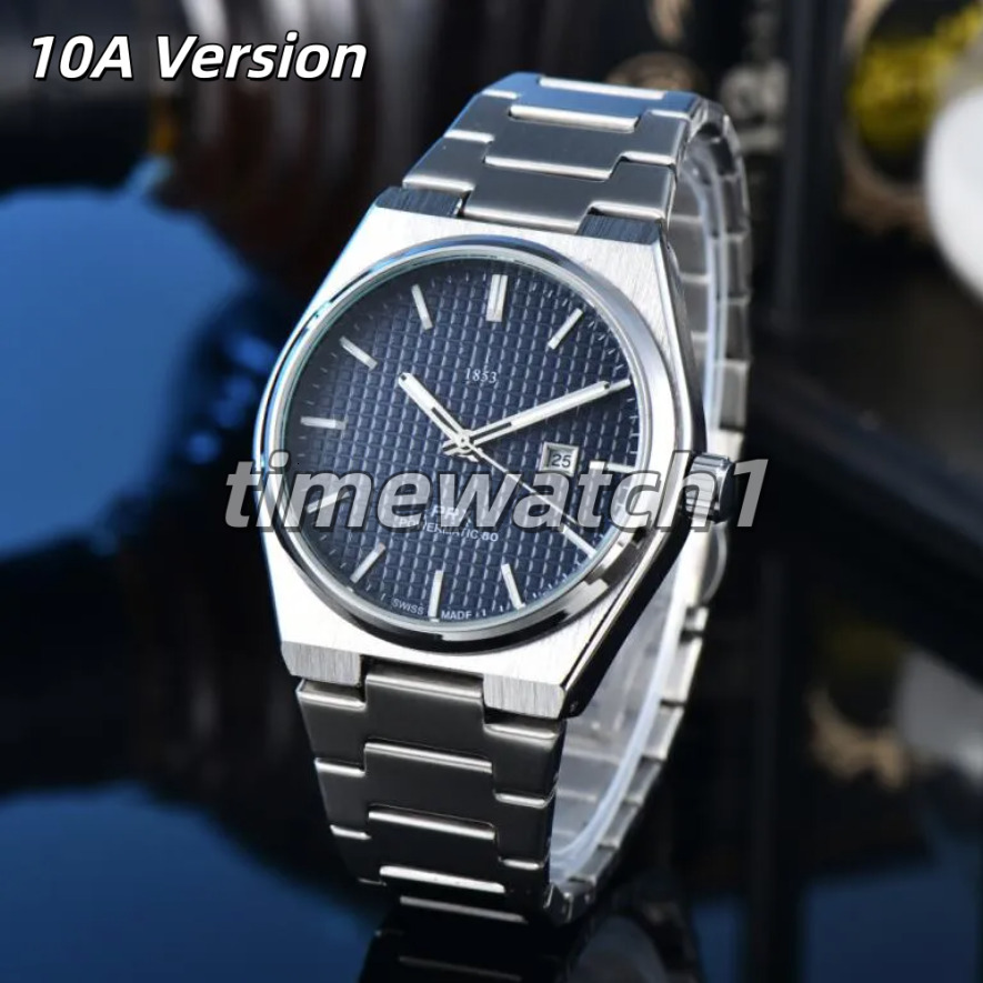 10A New Design Mens Women Tissotyly Prx Watch Automatic Quartz Mens Watch Movement Luxury Business 1853 Mens Watch F1 Designer Watches Men Tisot Watch d6e 4e4