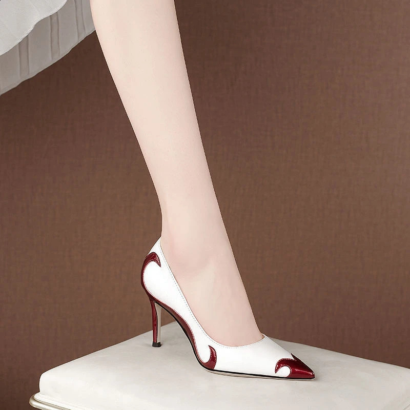 Summer Pointed Toe Stiletto Sandals High Heel Womens Shoes Banquet Party Womens Shoes Fashion Wedding Shoes 65-9cm Pumps 260625 - view 5