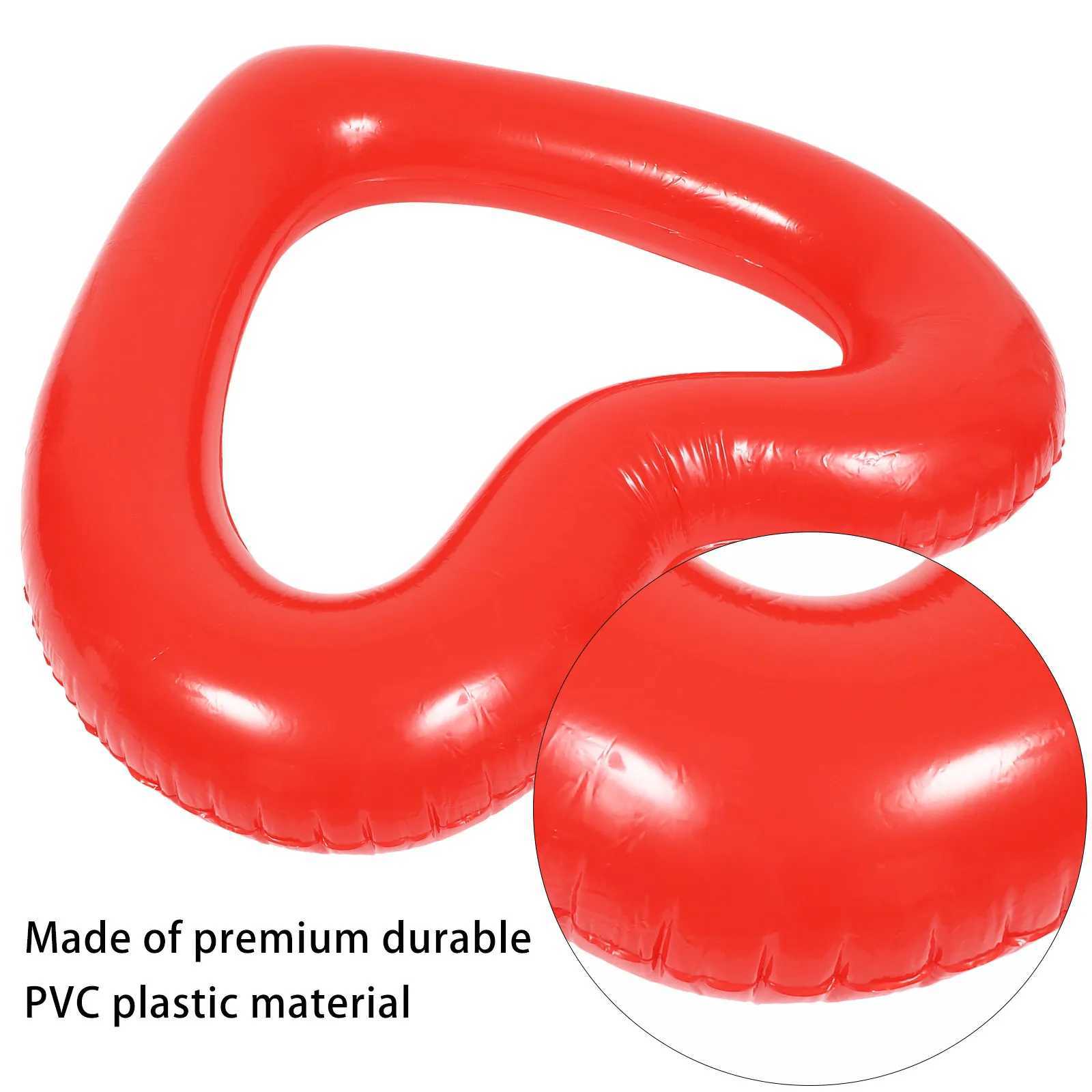 Heart Shaped Inflatable Swimming Ring Premium PVC Float for Beach Pool Summer Water Fun Adult Swim Aid Lovely Cool Design Gift M260316