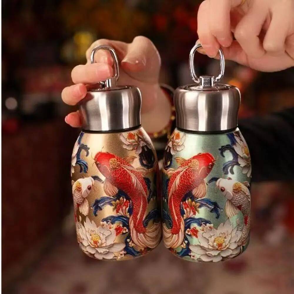 Creative Gift 316 Stainless Steel Insulated Cup 300ml Leak Proof Coffee Mug Durable Portable Water Bottle Outdoor Hiking