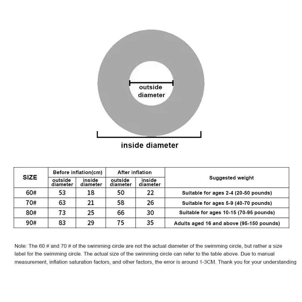 Inflatable Tire Tubes Swimming Pool Floats Adults Kids River Raft Floating Rings Car Themed Birthday Party Decoration Beach M260316