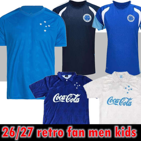 2026 2027 Cruzeiro EC Soccer Jerseys HOME KIT KAIO JORGE ARTHUR ZE LVALDO GOMES M.PEREIRA JUAN DINENNO CIFUENTES M.VITAL 26 27 home away football shirt men kids