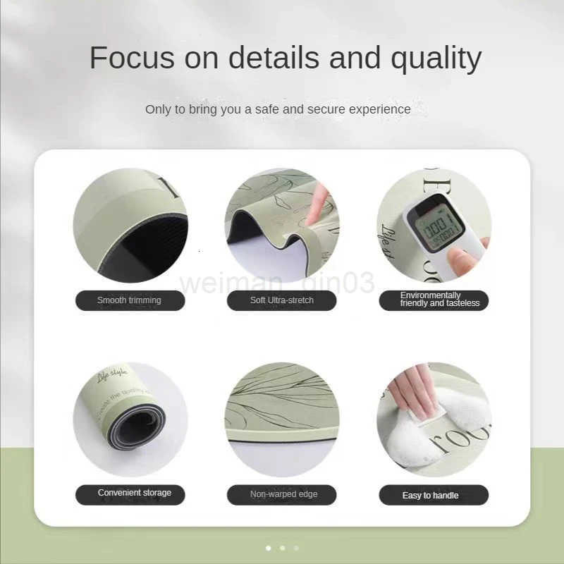 Super Absorbent Bathroom Mat Non-Slip Diatom Mud Toilet Pad Quick-Drying Floor Mat Bath Mat H260316