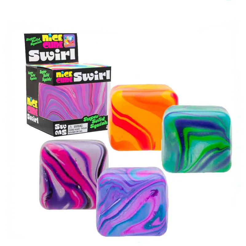 Nee Doh Nice Ice Baby Fidget Toys Maltose Stress Relieving Toy Various Styles Decompression Toy Slow rebound soft rubber Pinch and deform toys