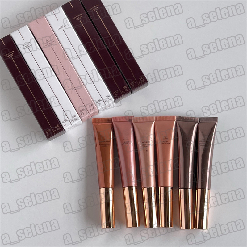 Face Makeup Highlight Bronzers Brighten Spotlight Air Cushion Pen 12ml Highlighters Face Blusher Long Lasting Cosmetics