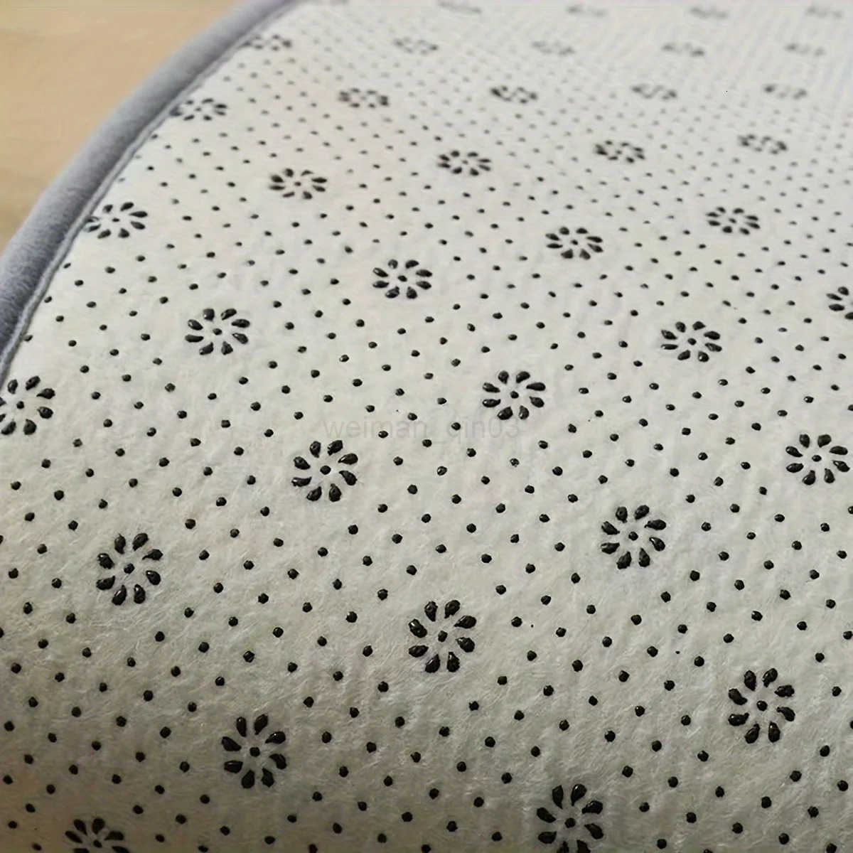 Special-shaped flannel bathroom mats toilet dirt-resistant mats anti-slip mats shower room absorbent mats door mats H260316