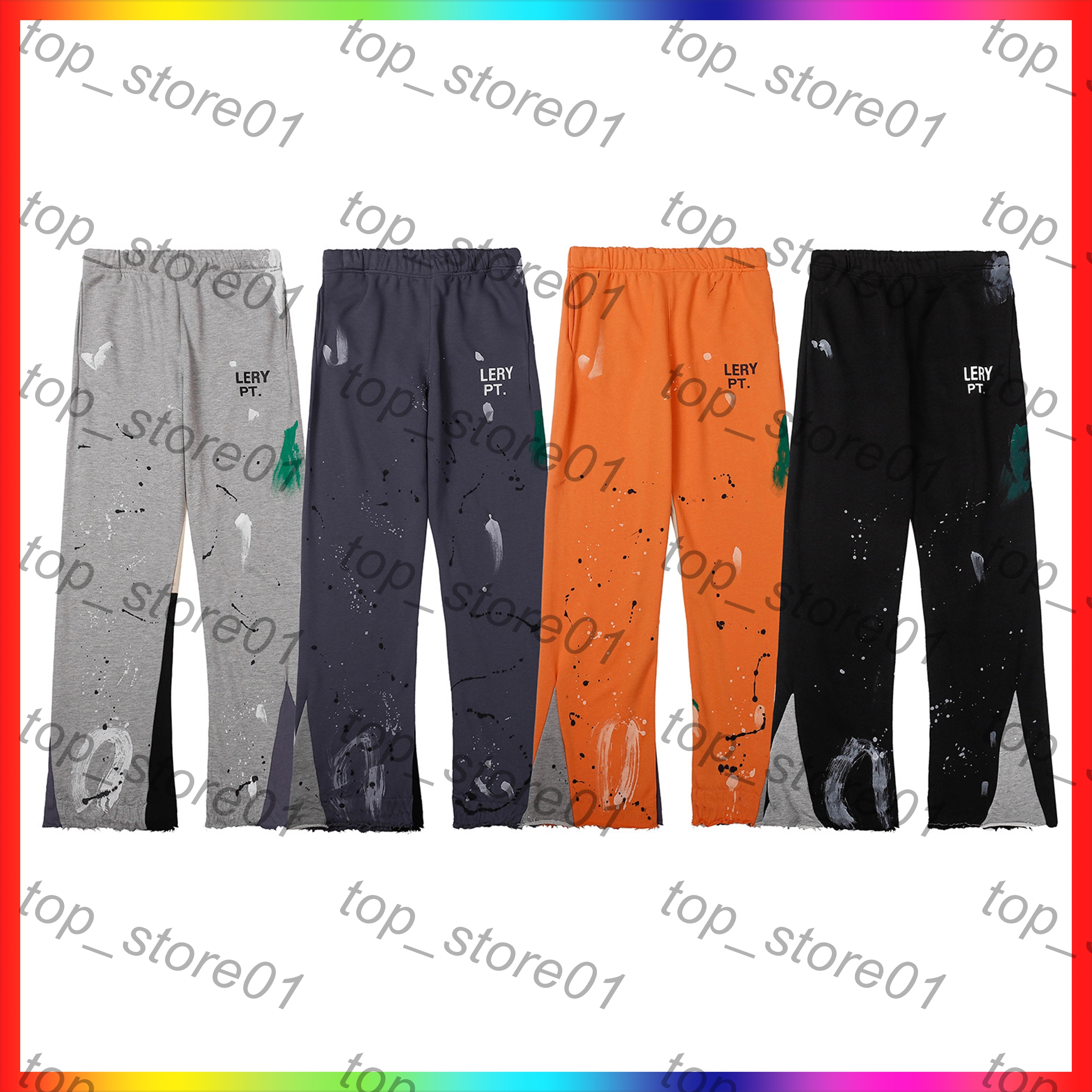 5A 2026 Designer mens pants High Quality galley department shirt graphic tee t shirt shorts Fashion Print Sport Pant high Street Joggers mens sweatpant trouser