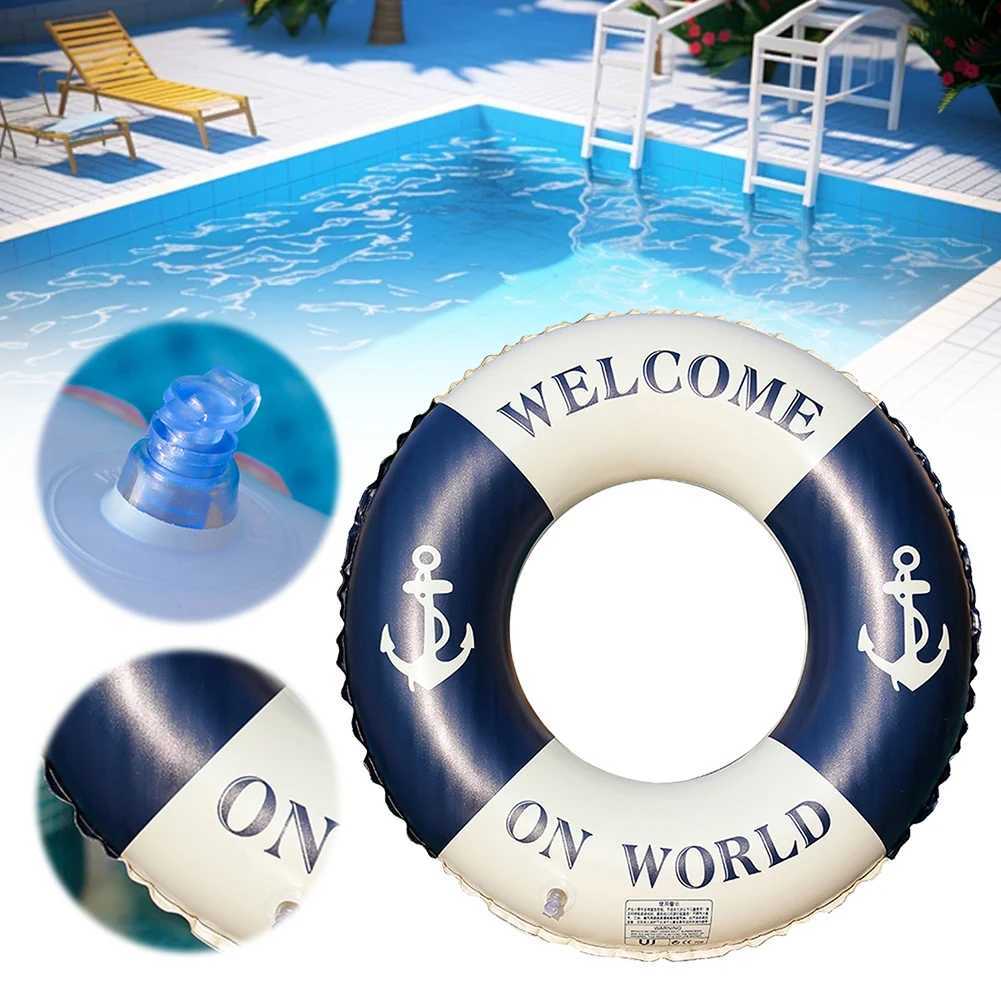 Creative Anchor Swimming Ring Swim Ring Swim Tubes Rings Beach Swimming Party for Kids Youth Adults M260316
