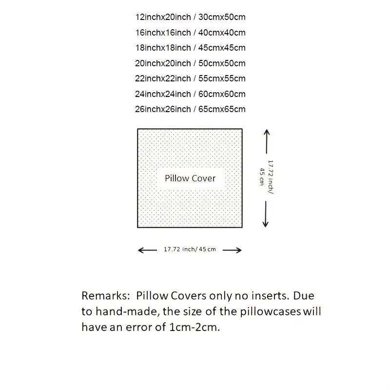 Boho Soft and Cozy Plush Faux Wool Velvet 30x50/45x45CM Cream White Throw Pillow Cover for Bedroom and Living Room Decor Cushion D260317