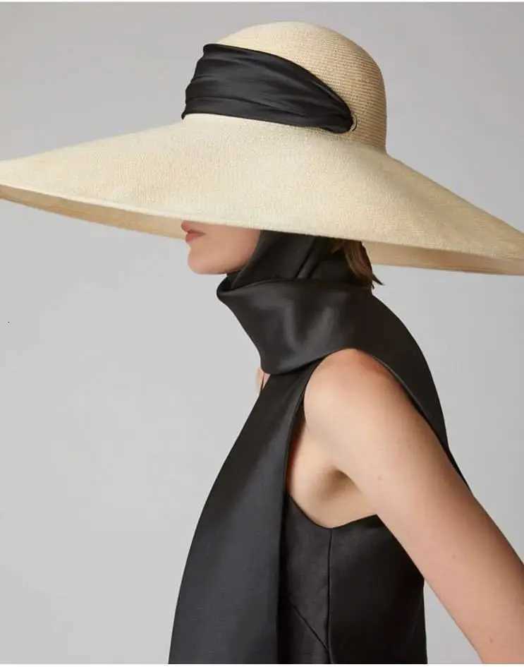 USPOP New Fashion Casual Wide Strap Dome Straw Hat for Women Wide Brim Beach Hat H260317