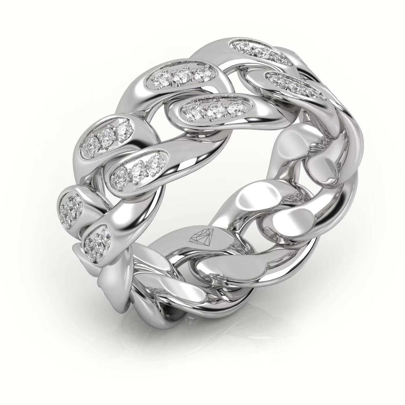 Aniva CR08 IGI Certified CVD Lab Grown Diamond Engagement Ring for Women Men 14kt White Gold Custom Classic Ethnic Style