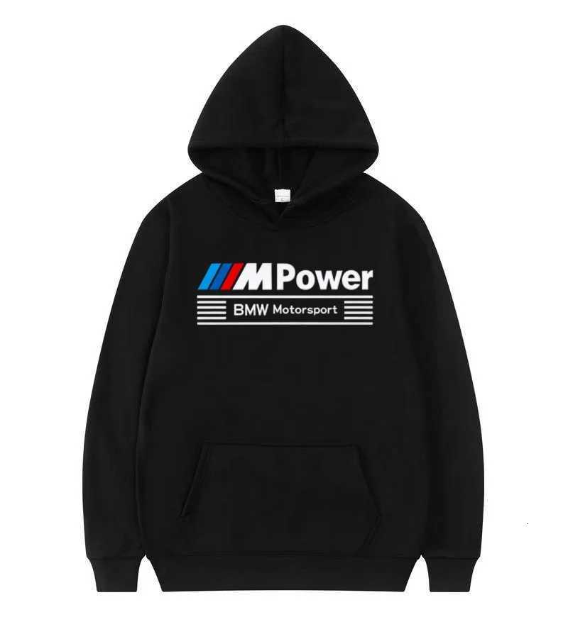 BMW M POWER Division Performance Autumn and Winter New Mens Hoodies Mens and Womens Street Casual Clothing Sweatshirt W260317