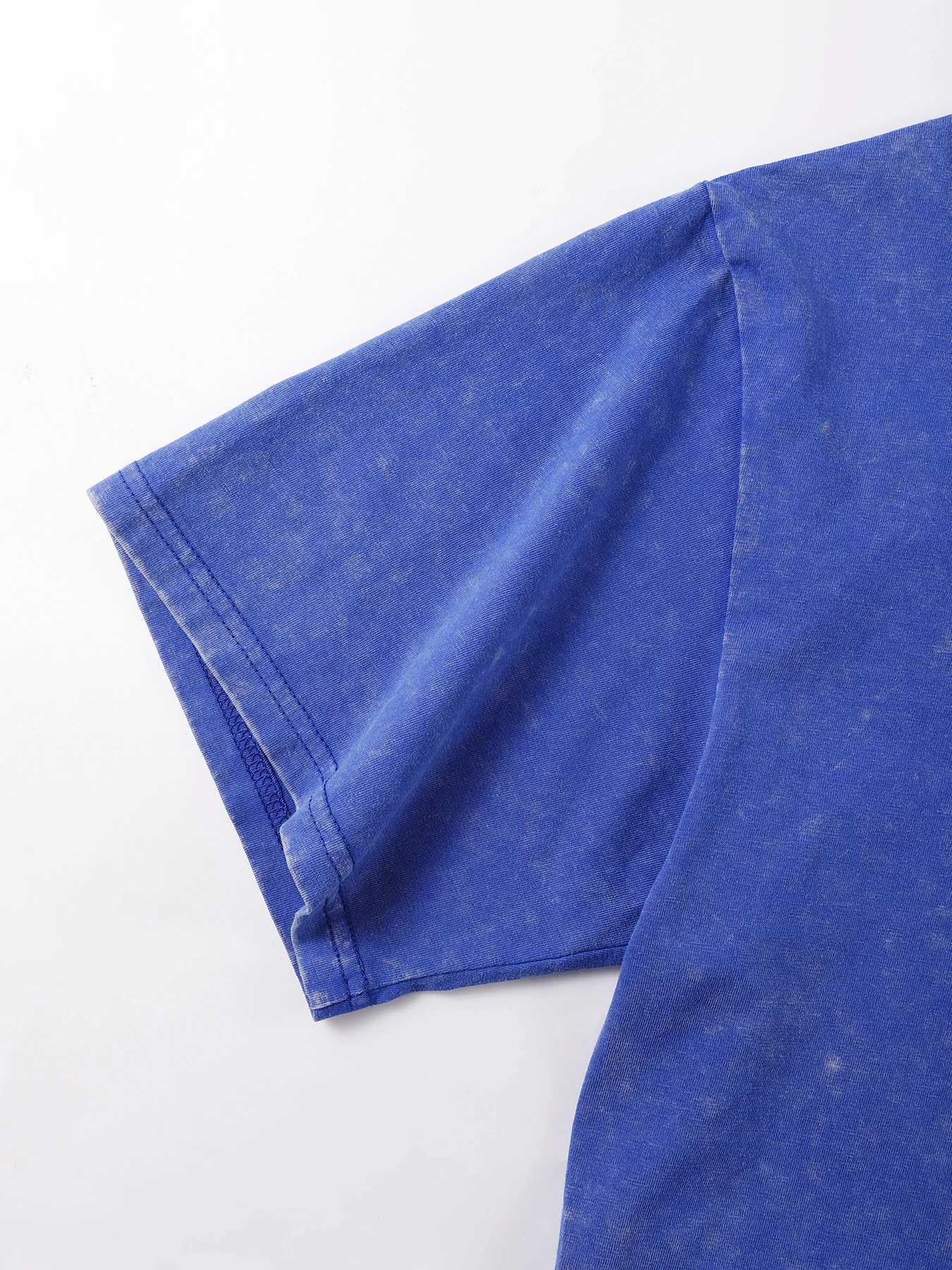 New York Basketball Printed Washed Men T-Shirt Summer Casual Fashion T-Shirts Sport Cotton Streetwear Breathable Short Sleeve M260317