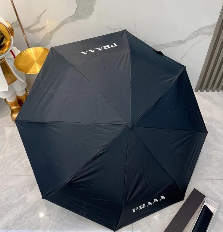 classic designer P letter logo Automatic Umbrella luxury fashion Personalized Letter Printing - UV Protection Sun Umbrella for Men & Women, Dust Bag Included