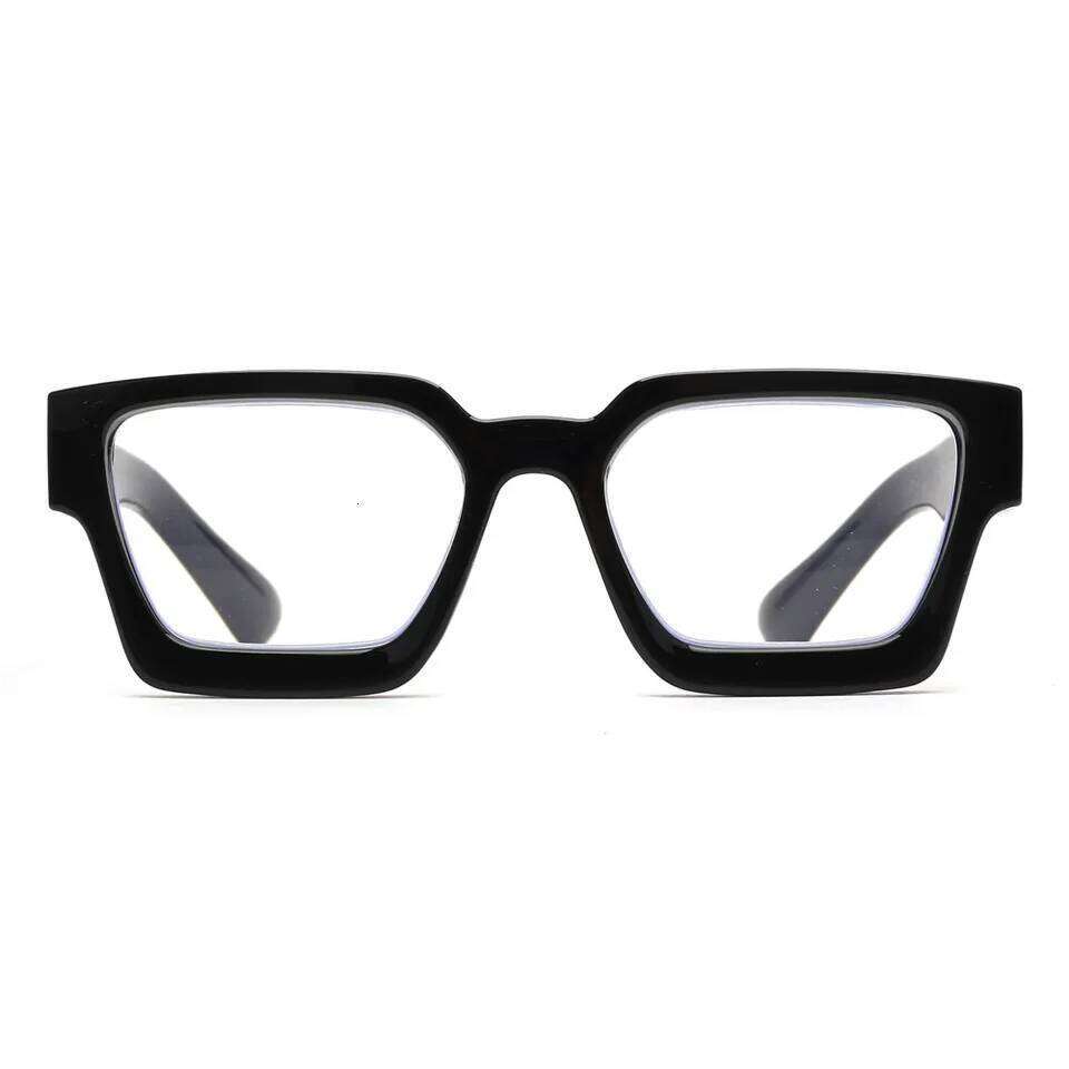 JM Square Glasses, Blue Light Blocking Computer Reader for women men Reading Presbyopic Glasses 26Y0317