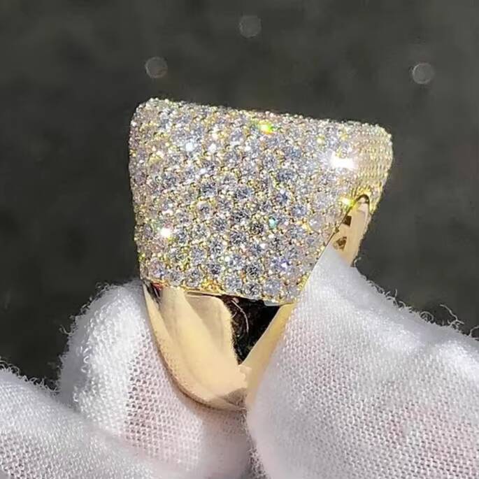 Luxury Brilliant Cut Lab-Grown Diamond Solitaire Engagement Ring for Women 925 Sterling Silver IGI Certified Fine Rings