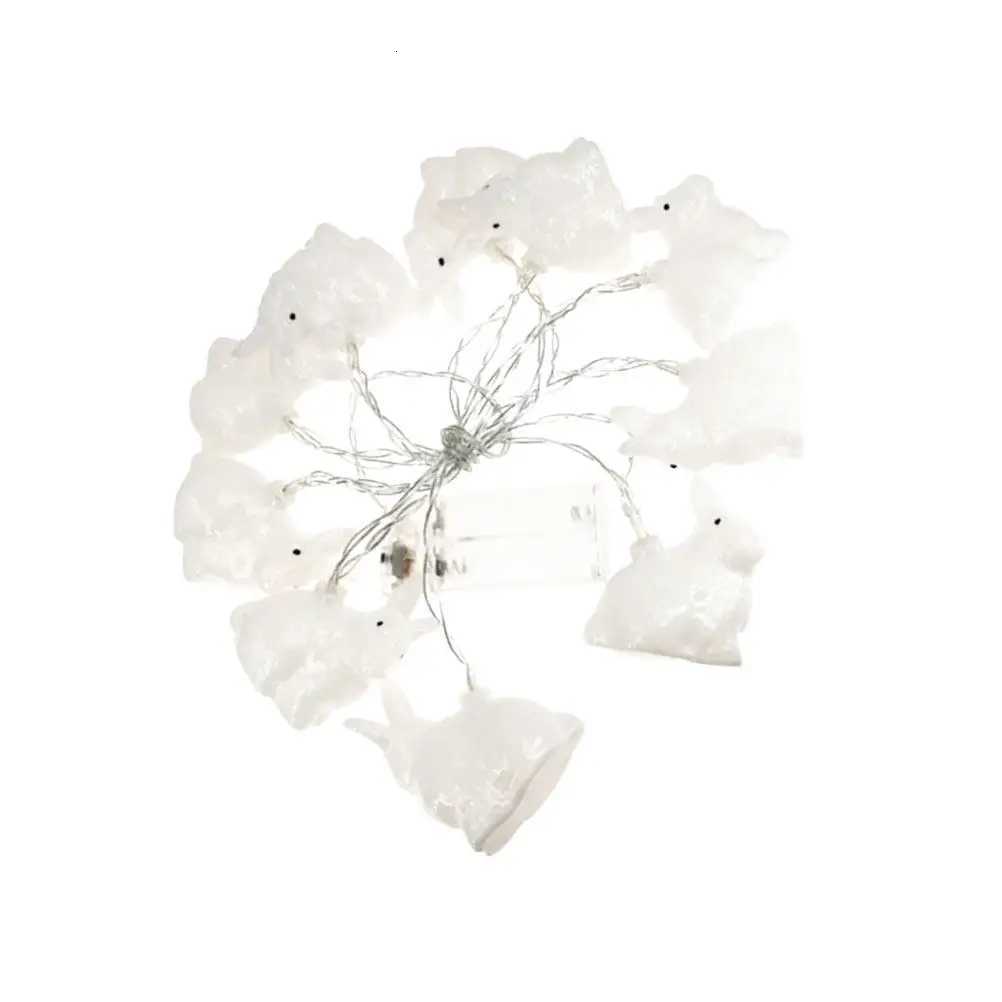 Rabbit String Light Easter Theme 10 LED 15 Meter Warm White Low Power High Brightness Decor Lamp for Indoor Outdoor Party H260316