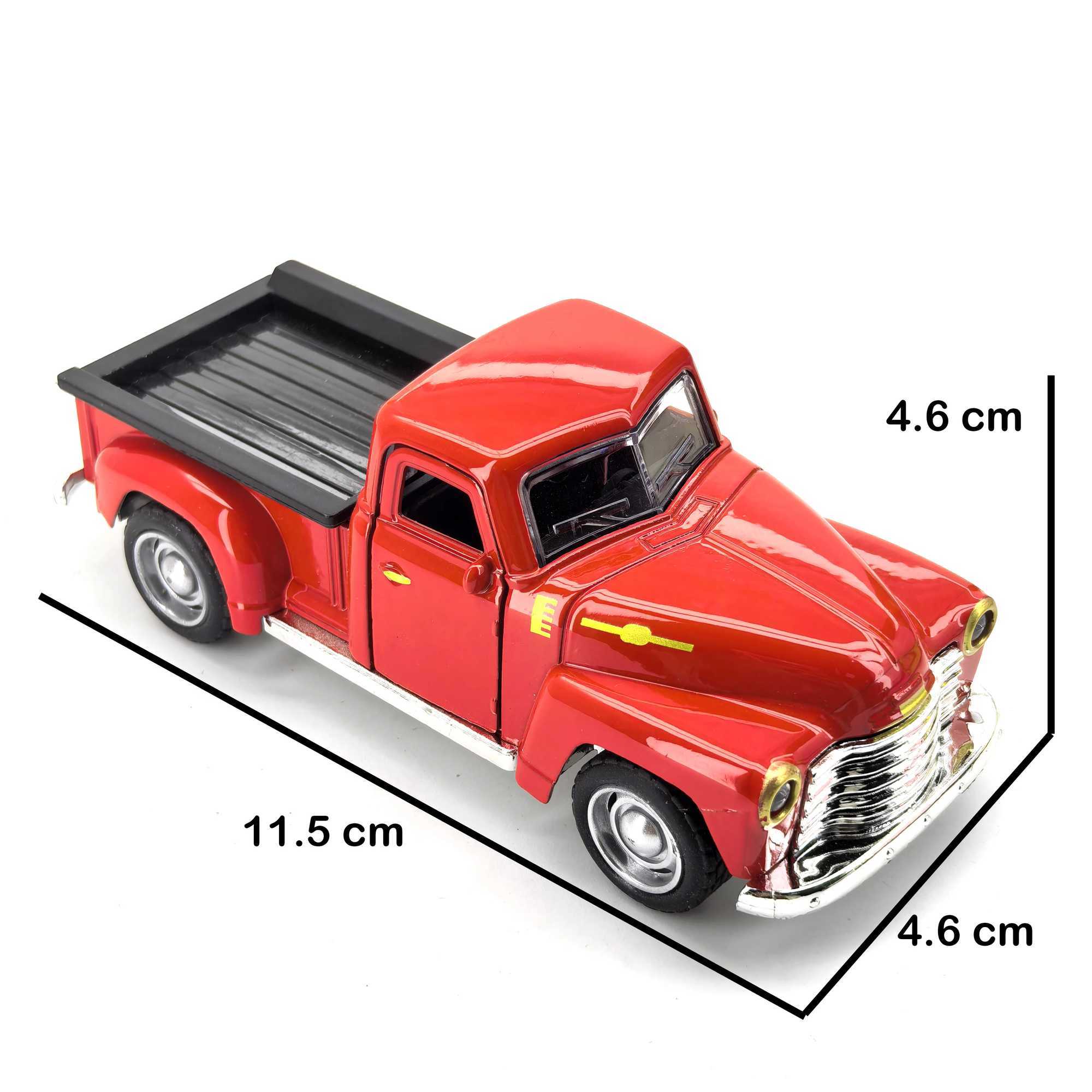 Classic Retro Pickup Alloy Car Model 1/36 Scale Vintage Vehicle Imitation Collectible Toy D260317