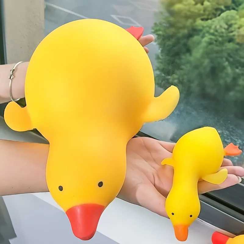 Squishy Antistress Duck Fidgets Toys Cute Goose Animals Vent Toys for Kids Adults Decompression Stretch Toys Friends Best Gift H260317