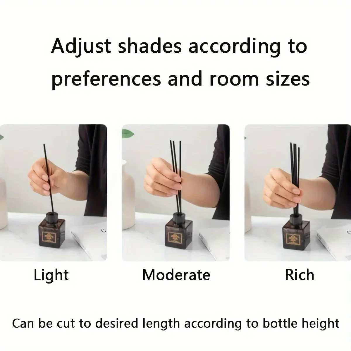 10/50pcs Fiber Sticks Diffuser Aromatherapy Volatile Rod for Home Fragrance Diffuser Home Decoration D2603171