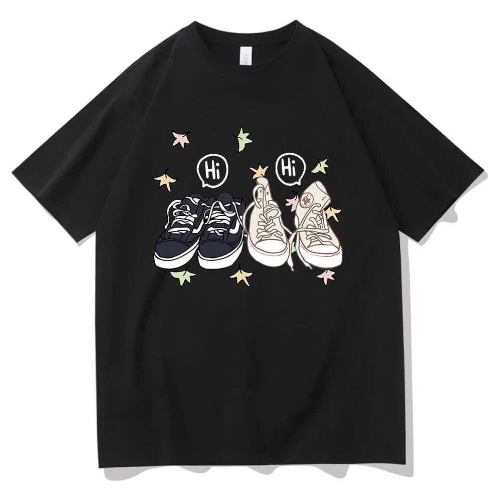 T-Shirt Nick Charlie Shoes Hi Clothes Tops Tees Camiseta Womens top casual Short SLeeve T-Shirt For Spring Summe M260317