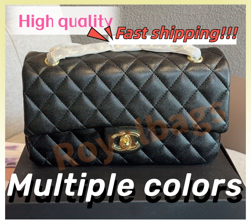 luxury designer shoulder bags classic gold buckle classic flap diamond patterned chain shoulder strap sheepskin bag crossbody shoulder bag black caviar 26cm bag 01