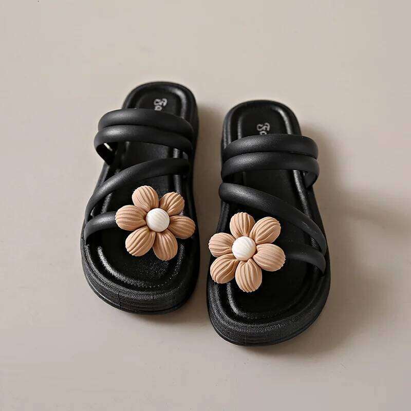 Women's Sandals,Summer Woman Orthopedic Comfy Premium Round Toe Sandals Hollow Out Hook-And-Loop Design,Flat house slippers for women Shoes Sanda