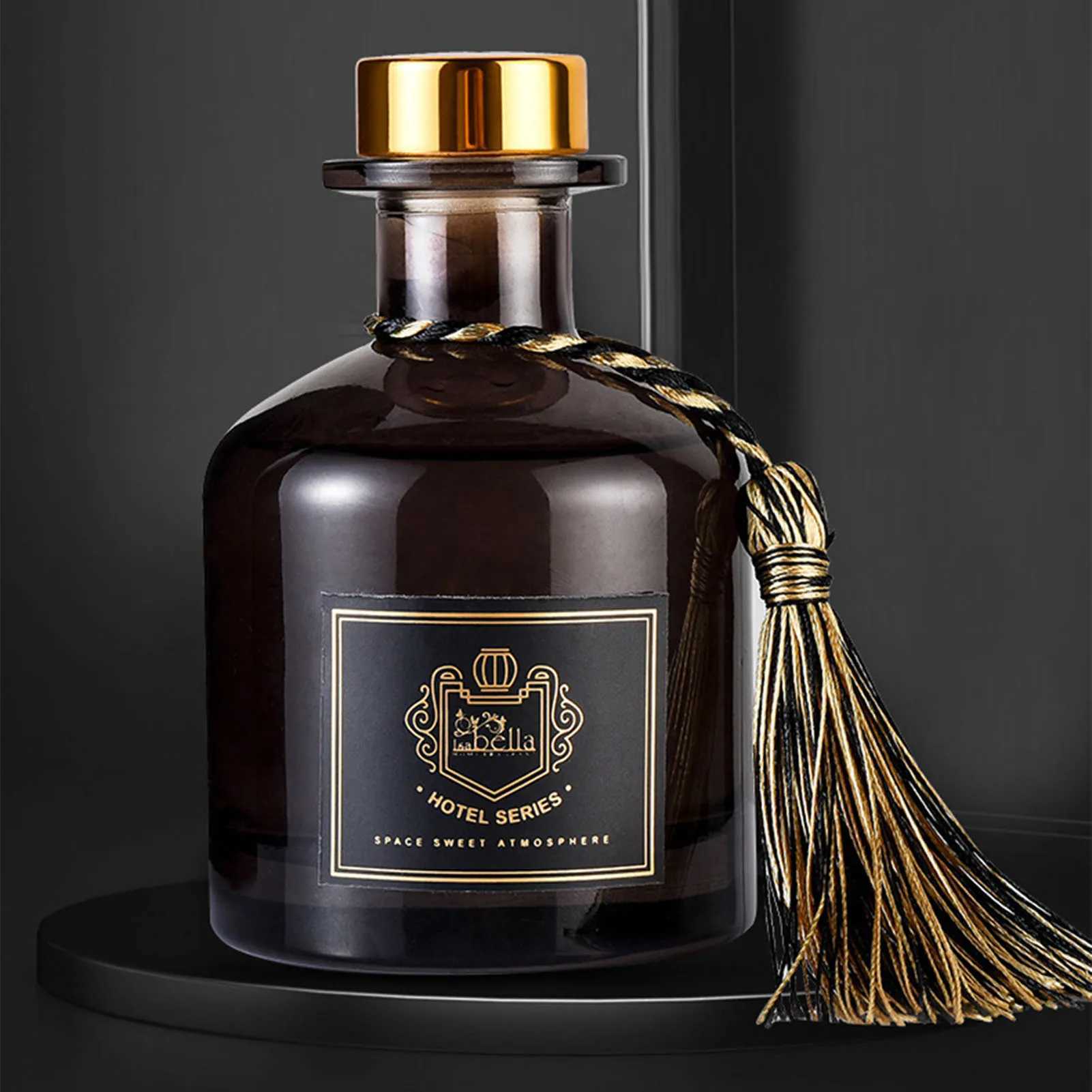 50ml Home Fragrance Diffuser Oil Scented Oil with 6 Diffuser Sticks Gift for Friends Family Members D260317