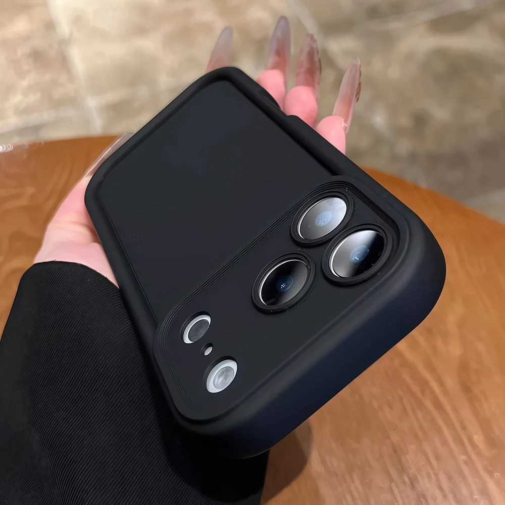 Luxury Candy Color Silicone Phone Case For iPhone 17 Air 16 15 14 13 12 11 Pro Max Plus Plain Shockproof Bumper Cover C260314