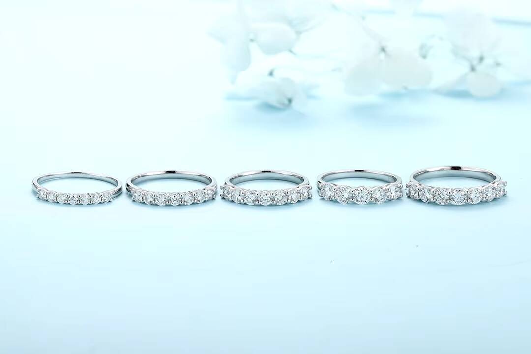 Classic 100ct Platinum 950 IGI Certified Lab Grown Diamond Wedding Engagement Party Ring Custom Round Shape