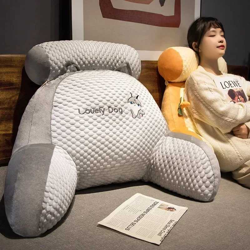 Ice peas bedside cushion soft waist pillow big backrest bed pillow sofa pillow bed reading D2603171