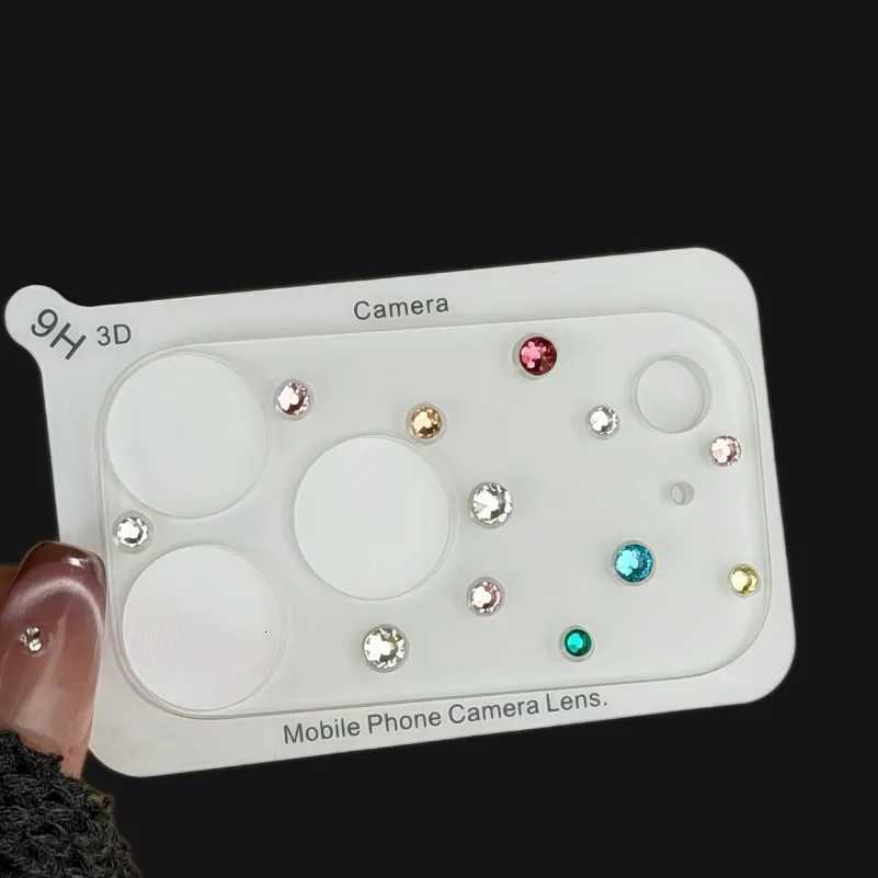 Luxuruy Diamond 3D Camera Protector for iPhone 17 Pro Max 17Pro Lens Film for iPhone17 Pro Clear HD Fl Cover Case C260314