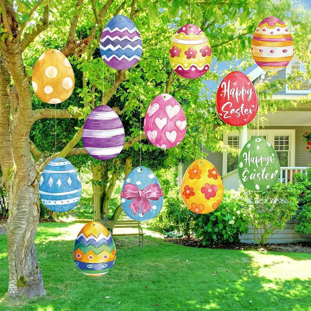 PVC Easter inflatable Easter eggs are used for decorating courtyards lawns gardens holiday parties indoor and outdoor H260316