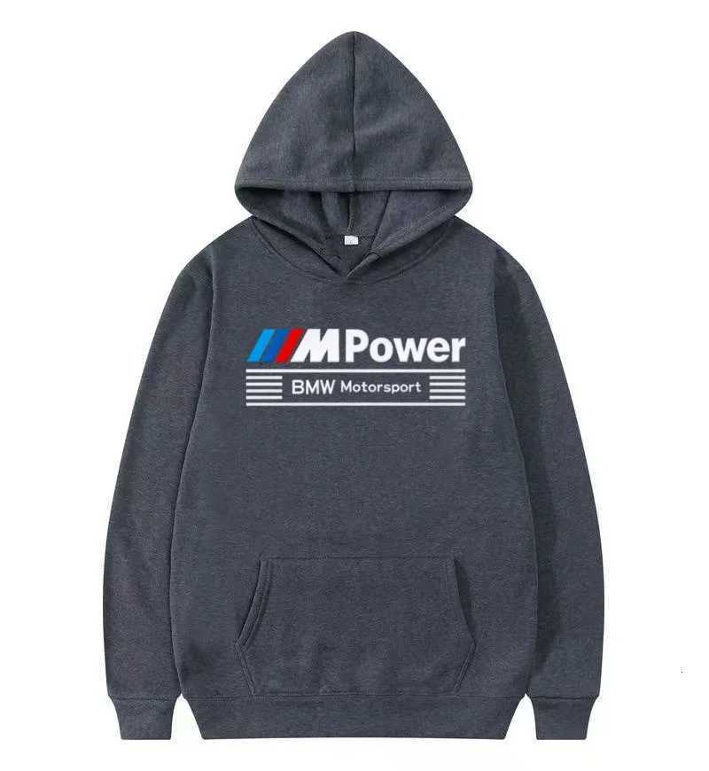BMW M POWER Division Performance Autumn and Winter New Mens Hoodies Mens and Womens Street Casual Clothing Sweatshirt W260317