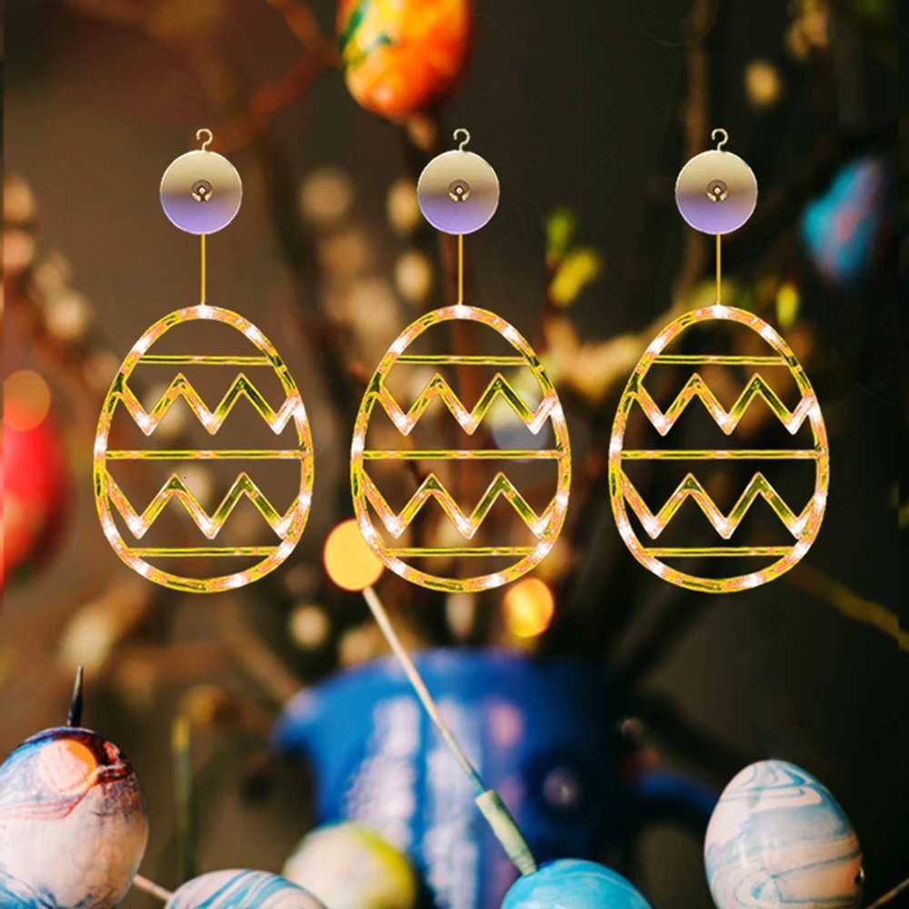 Suction Cup Egg-Shape Lights For Easter Multi-Function Stable Lights Decor For Bedroom Home H260316