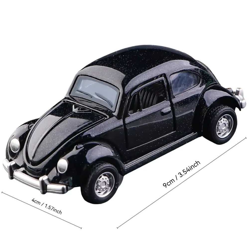 Retro Alloy Classic Car Model 132 Scale Pull Back Diecast Toys Vehicle Simulation car model Decor For Kids Boys Gifts D260317