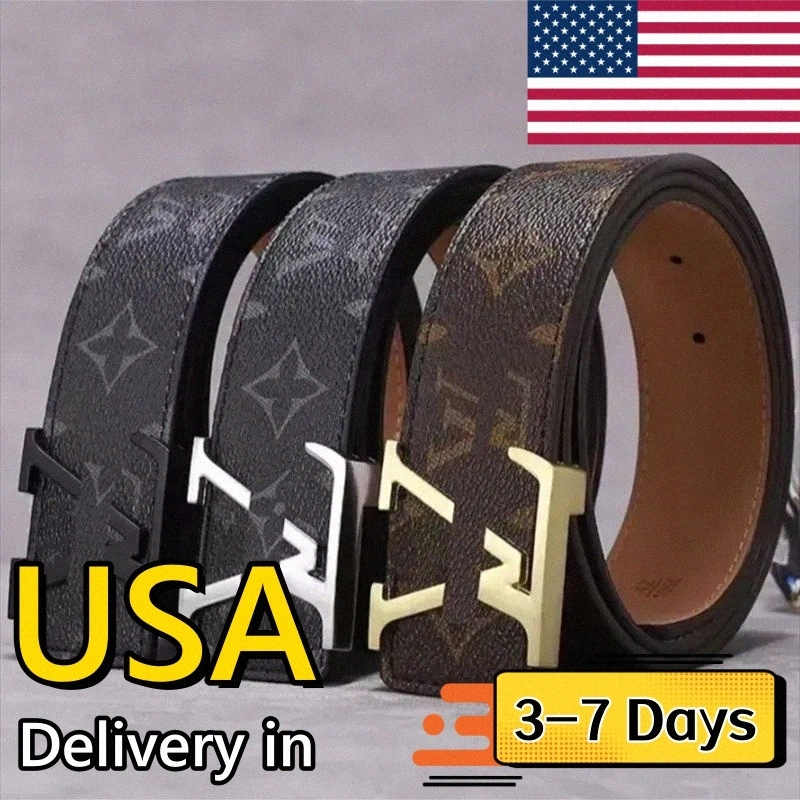 Leather men Designer belt genuine Plaid leather belts men women designer belts Highly Quality with Box Business fashion belts 74cO#